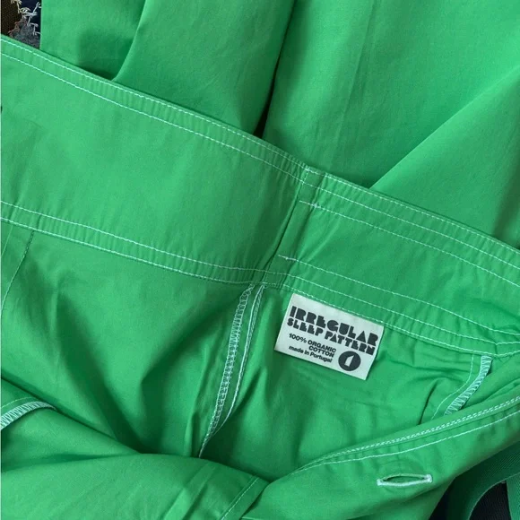 Green Irregular Sleep Pattern Pants - Picture 6 of 6